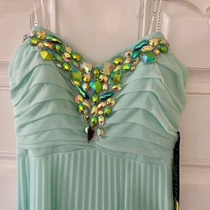 Beautiful Aqua Gown